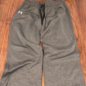 Under armor sweat pants gray
